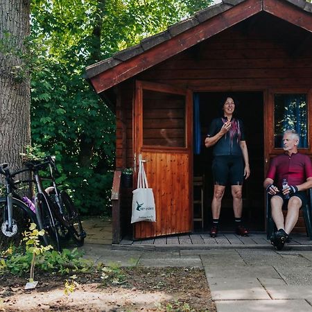 Trekkershut I Ideale Uitvalsbasis Op De Veluwe Villa Epe Bagian luar foto